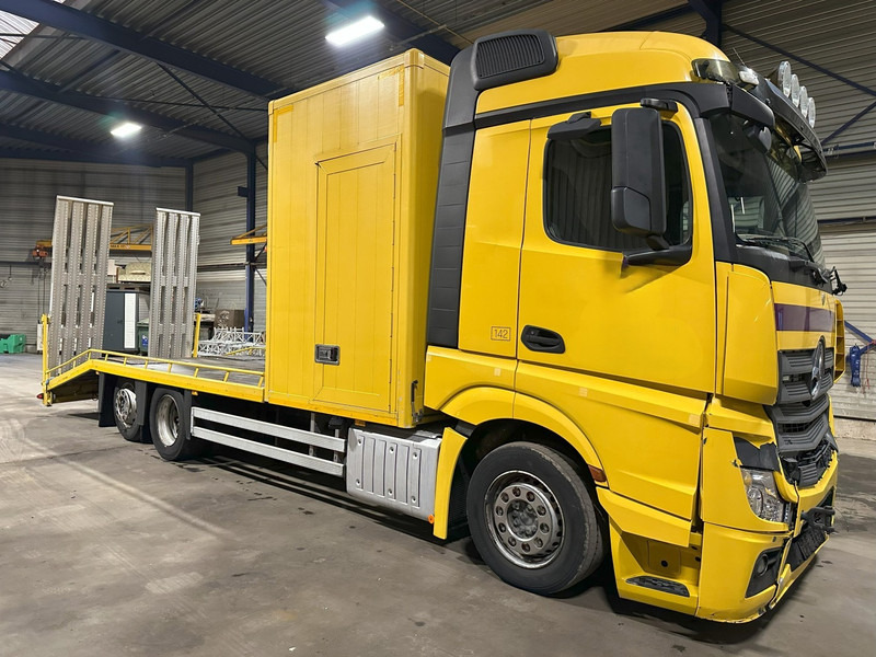 Mercedes-Benz ACTROS 2745 6x2 OPRIJWAGEN / AUTOTRANSPORTER / MACHINE TRANSPORTER - WINCH - 6m10 - EURO 5 - LIFT AXLE - HYDR RAMPS - NL TRUCK - Puksiirauto: pilt 1 Mercedes-Benz ACTROS 2745 6x2 OPRIJWAGEN / AUTOTRANSPORTER / MACHINE TRANSPORTER - WINCH - 6m10 - EURO 5 - LIFT AXLE - HYDR RAMPS - NL TRUCK - Puksiirauto: pilt 1