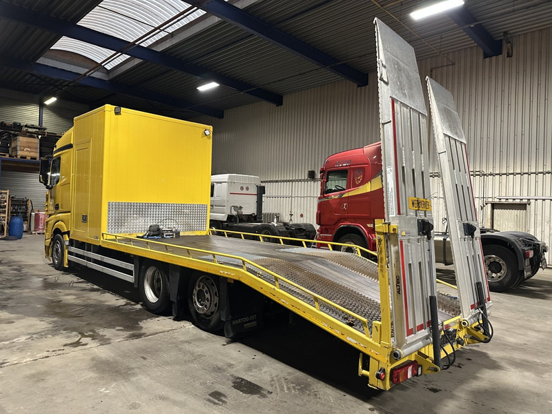 Mercedes-Benz ACTROS 2745 6x2 OPRIJWAGEN / AUTOTRANSPORTER / MACHINE TRANSPORTER - WINCH - 6m10 - EURO 5 - LIFT AXLE - HYDR RAMPS - NL TRUCK - Puksiirauto: pilt 3 Mercedes-Benz ACTROS 2745 6x2 OPRIJWAGEN / AUTOTRANSPORTER / MACHINE TRANSPORTER - WINCH - 6m10 - EURO 5 - LIFT AXLE - HYDR RAMPS - NL TRUCK - Puksiirauto: pilt 3