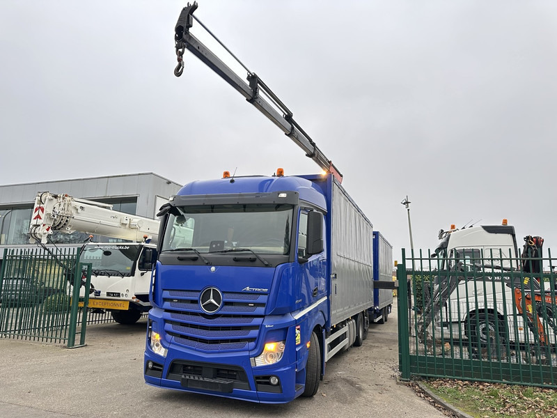 Mercedes-Benz Actros 2645 6x2 105m³ JUMBO + RETARDER + CRANE PALFINGER PK 19.001 SLD (4x) + RADIO - *FULL AIR* - FRIGO - EURO 6 - SAF AXLES - BELGIAN TRUCK - Kraanaga veoauto: pilt 3 Mercedes-Benz Actros 2645 6x2 105m³ JUMBO + RETARDER + CRANE PALFINGER PK 19.001 SLD (4x) + RADIO - *FULL AIR* - FRIGO - EURO 6 - SAF AXLES - BELGIAN TRUCK - Kraanaga veoauto: pilt 3