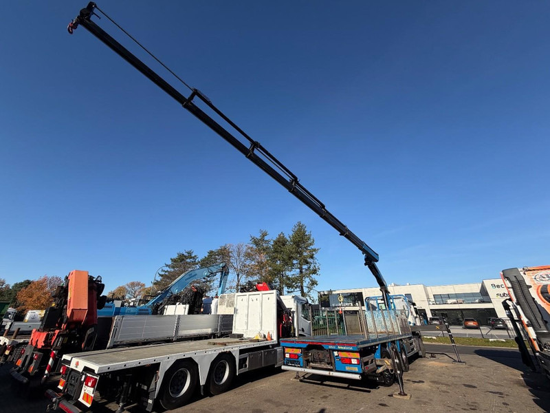 Renault C480 8x4 Pritsche + Kran (20m!) PALFINGER PK33002-EH E (6x) - PLATFORM 8m25 - LIFT/STEERING - GOOD TIRES - BE TRUCK - Madelveok/ Platvormveok, Kraanaga veoauto: pilt 5 Renault C480 8x4 Pritsche + Kran (20m!) PALFINGER PK33002-EH E (6x) - PLATFORM 8m25 - LIFT/STEERING - GOOD TIRES - BE TRUCK - Madelveok/ Platvormveok, Kraanaga veoauto: pilt 5