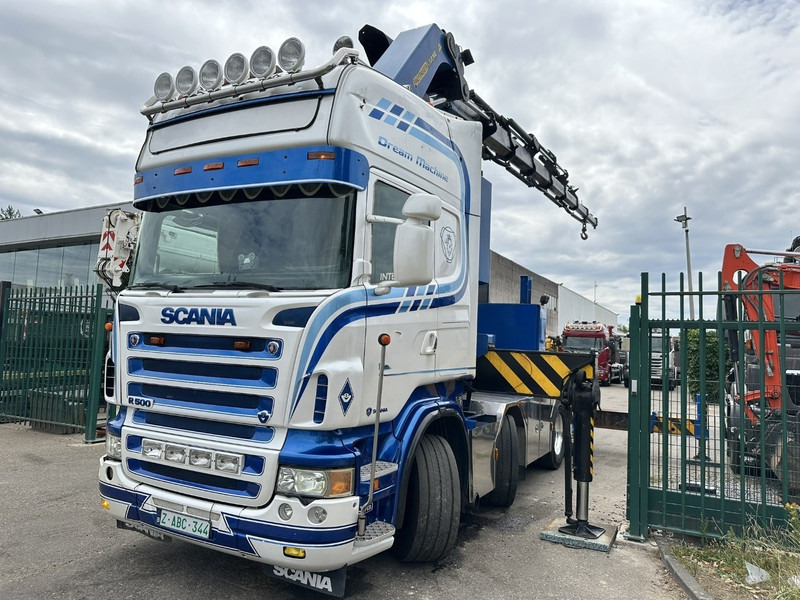 Scania R500 8x2 ZSM + KRAN 100Tm! PALFINGER PK100002 G 8x + 1 ME - RETARDER - ALCOA DURA BRIGHT - LIFT + STEERING - 5/6 HYDR F - TÜV 05/2026 - TOP CONDITION - Sadulveok: pilt 4 Scania R500 8x2 ZSM + KRAN 100Tm! PALFINGER PK100002 G 8x + 1 ME - RETARDER - ALCOA DURA BRIGHT - LIFT + STEERING - 5/6 HYDR F - TÜV 05/2026 - TOP CONDITION - Sadulveok: pilt 4