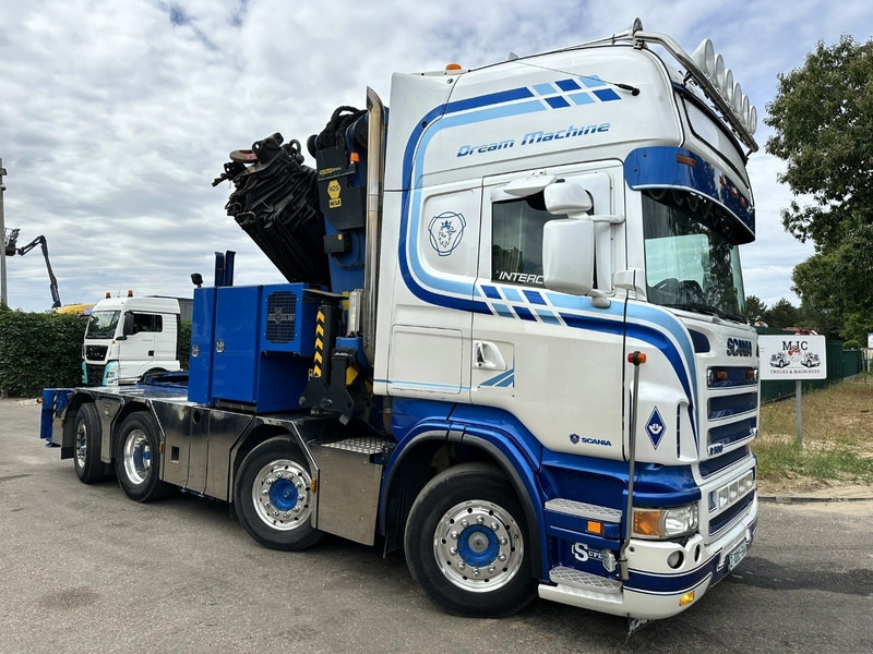 Scania R500 8x2 ZSM + KRAN 100Tm! PALFINGER PK100002 G 8x + 1 ME - RETARDER - ALCOA DURA BRIGHT - LIFT + STEERING - 5/6 HYDR F - TÜV 05/2026 - TOP CONDITION - Sadulveok: pilt 1 Scania R500 8x2 ZSM + KRAN 100Tm! PALFINGER PK100002 G 8x + 1 ME - RETARDER - ALCOA DURA BRIGHT - LIFT + STEERING - 5/6 HYDR F - TÜV 05/2026 - TOP CONDITION - Sadulveok: pilt 1