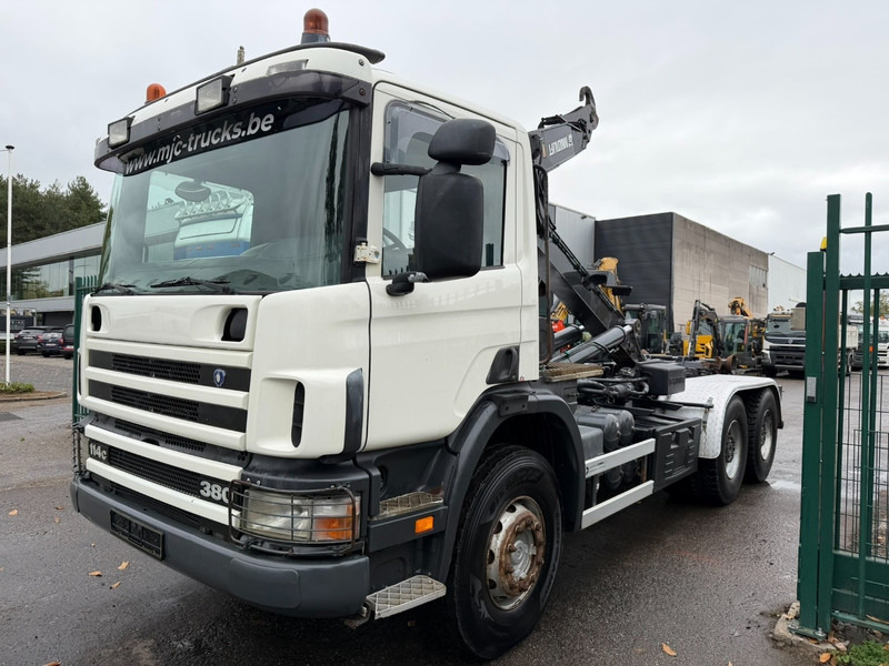 Scania 114C-380 6X4 HOOKLIFT / GANCHO HIAB MULTILIFT - RETARDER - A/C - EURO 3 - SPRING / BALLESTAS / BLATT / LAMES - Konkstõstukiga veoauto: pilt 3 Scania 114C-380 6X4 HOOKLIFT / GANCHO HIAB MULTILIFT - RETARDER - A/C - EURO 3 - SPRING / BALLESTAS / BLATT / LAMES - Konkstõstukiga veoauto: pilt 3