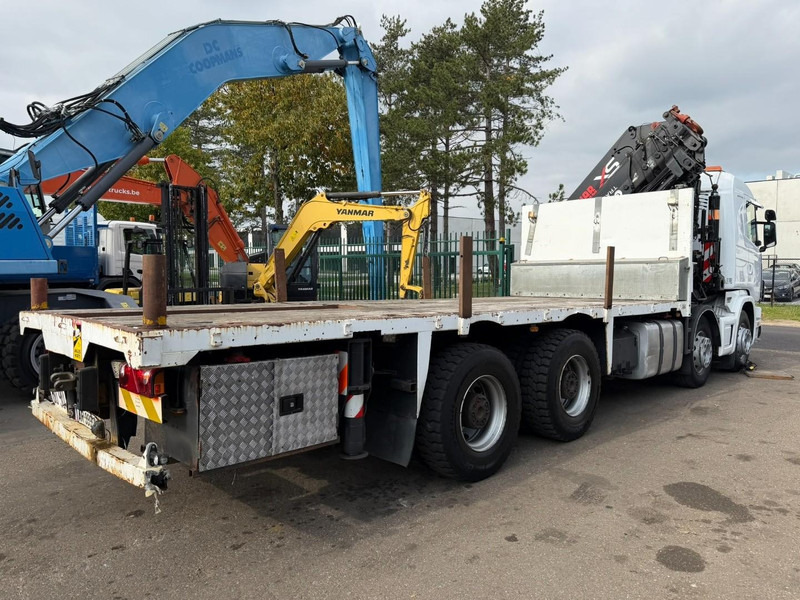 Scania 114C-380 8x4 + CRANE HIAB 700 E-5 - PLATFORM 6m80 + TWISTLOCKS - MANUAL - RETARDER - STEEL SPRING / BIG AXLE HUB REDUCTION  - AP ACHSEN - Kraanaga veoauto: pilt 4 Scania 114C-380 8x4 + CRANE HIAB 700 E-5 - PLATFORM 6m80 + TWISTLOCKS - MANUAL - RETARDER - STEEL SPRING / BIG AXLE HUB REDUCTION  - AP ACHSEN - Kraanaga veoauto: pilt 4
