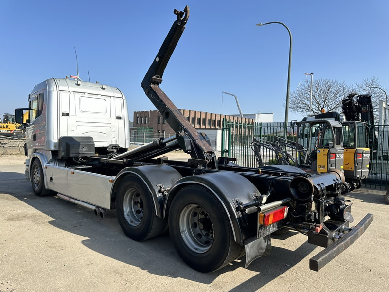 Scania 144G-530 V8 6x4 HOOKLIFT 20T MEILLER -VOL LUCHT - OPTI-CRUISE - CR19 SLAAPCABINE - Konkstõstukiga veoauto: pilt 4 Scania 144G-530 V8 6x4 HOOKLIFT 20T MEILLER -VOL LUCHT - OPTI-CRUISE - CR19 SLAAPCABINE - Konkstõstukiga veoauto: pilt 4