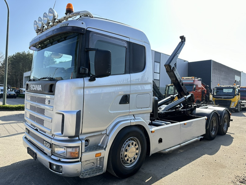 Scania 144G-530 V8 6x4 HOOKLIFT 20T MEILLER -VOL LUCHT - OPTI-CRUISE - CR19 SLAAPCABINE - Konkstõstukiga veoauto: pilt 3 Scania 144G-530 V8 6x4 HOOKLIFT 20T MEILLER -VOL LUCHT - OPTI-CRUISE - CR19 SLAAPCABINE - Konkstõstukiga veoauto: pilt 3