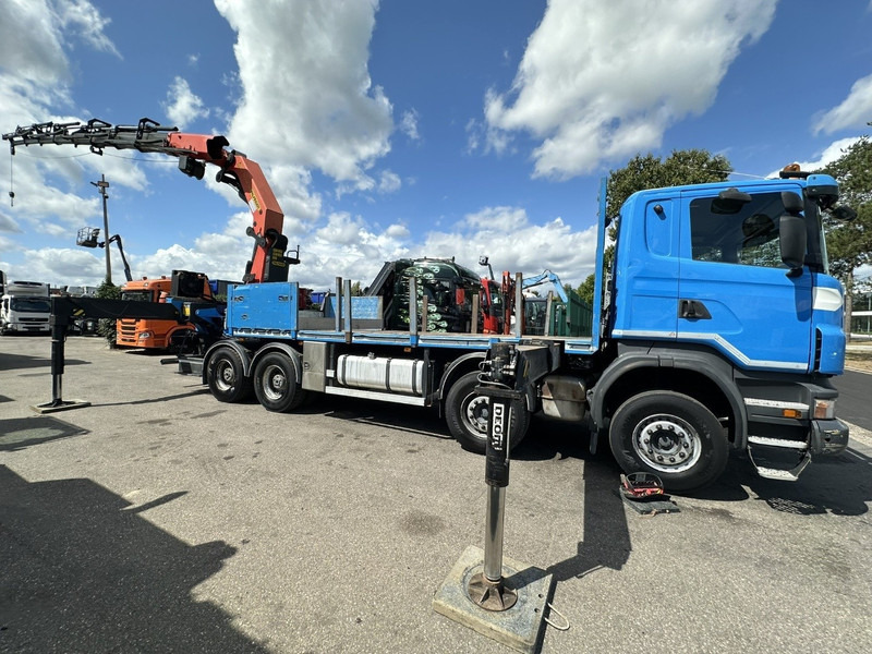 Scania G440 8x4 PRITSCHE + KRAN (26.5m!) PALFINGER PK78002 SH G 8x + 1 + WINCH - PLATFORM 6m25 - MANUAL - HUB REDUCTION - STEEL SPRING - EURO 5 - BE TRUCK - Madelveok/ Platvormveok, Kraanaga veoauto: pilt 4 Scania G440 8x4 PRITSCHE + KRAN (26.5m!) PALFINGER PK78002 SH G 8x + 1 + WINCH - PLATFORM 6m25 - MANUAL - HUB REDUCTION - STEEL SPRING - EURO 5 - BE TRUCK - Madelveok/ Platvormveok, Kraanaga veoauto: pilt 4