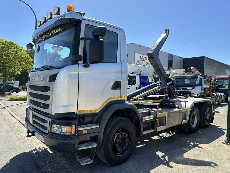 Scania G450 6x4 HAAKSYSTEEM AJK 20T - 5760mm - 3m90 WB - BLADVERING / NAAFREDUCTIE - EURO 6 - BE TRUCK - Konkstõstukiga veoauto: pilt 3 Scania G450 6x4 HAAKSYSTEEM AJK 20T - 5760mm - 3m90 WB - BLADVERING / NAAFREDUCTIE - EURO 6 - BE TRUCK - Konkstõstukiga veoauto: pilt 3
