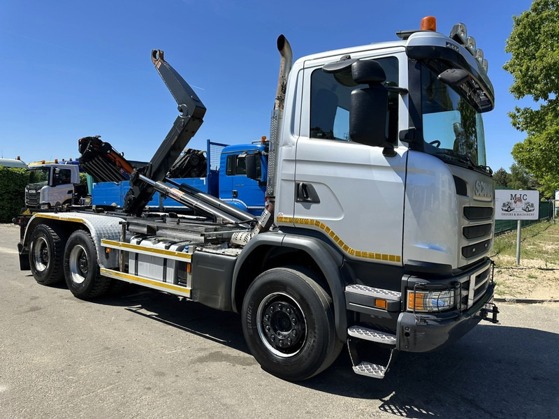 Scania G450 6x4 HAAKSYSTEEM AJK 20T - 5760mm - 3m90 WB - BLADVERING / NAAFREDUCTIE - EURO 6 - BE TRUCK - Konkstõstukiga veoauto: pilt 1 Scania G450 6x4 HAAKSYSTEEM AJK 20T - 5760mm - 3m90 WB - BLADVERING / NAAFREDUCTIE - EURO 6 - BE TRUCK - Konkstõstukiga veoauto: pilt 1