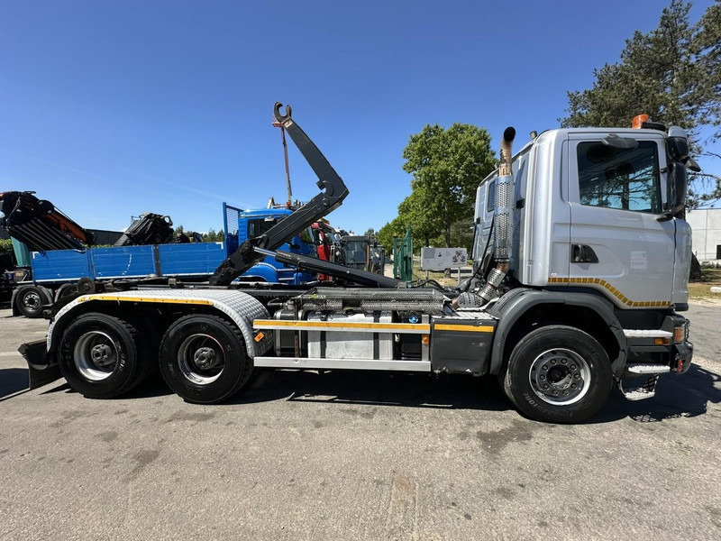 Scania G450 6x4 HOOKLIFT AJK 20T - 5760mm - 3m90 WB - HUB REDUCTION / STEEL SUSP. - EURO 6 - BE TRUCK - Konkstõstukiga veoauto: pilt 4 Scania G450 6x4 HOOKLIFT AJK 20T - 5760mm - 3m90 WB - HUB REDUCTION / STEEL SUSP. - EURO 6 - BE TRUCK - Konkstõstukiga veoauto: pilt 4