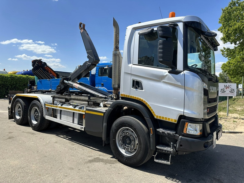 Scania G450 XT 6X4 AJK HAAKSYSTEEM 20T - 5760mm - WB 3m90 - HUB REDUCTION / STEEL SUSPENSION - EURO 6 - BE TRUCK - Konkstõstukiga veoauto: pilt 1 Scania G450 XT 6X4 AJK HAAKSYSTEEM 20T - 5760mm - WB 3m90 - HUB REDUCTION / STEEL SUSPENSION - EURO 6 - BE TRUCK - Konkstõstukiga veoauto: pilt 1