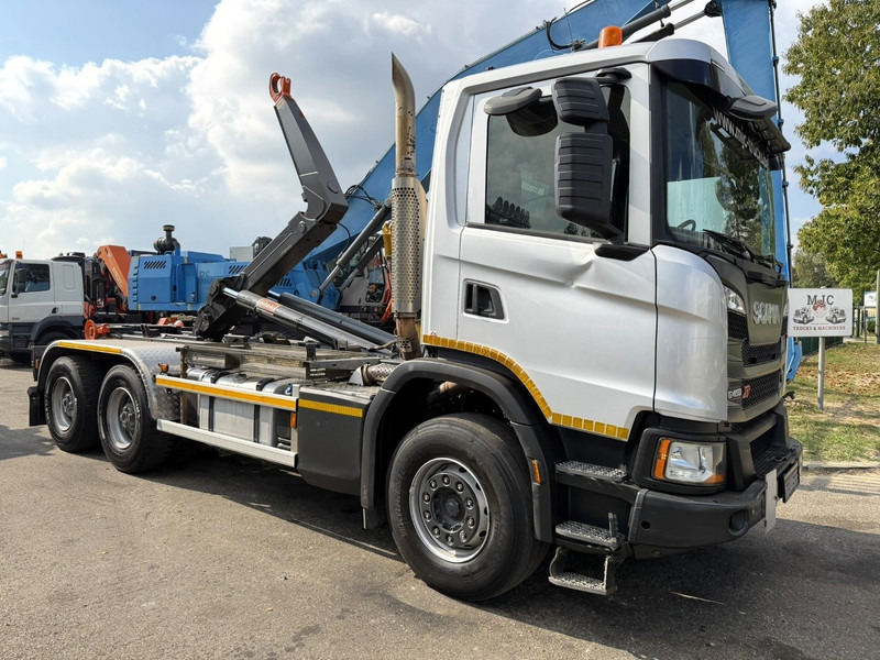 Scania G450 XT 6X4 AJK HAAKSYSTEEM 20T - 5760mm - WB 3m90 - HUB REDUCTION / STEEL SUSPENSION - EURO 6 - BE TRUCK - Konkstõstukiga veoauto: pilt 1 Scania G450 XT 6X4 AJK HAAKSYSTEEM 20T - 5760mm - WB 3m90 - HUB REDUCTION / STEEL SUSPENSION - EURO 6 - BE TRUCK - Konkstõstukiga veoauto: pilt 1
