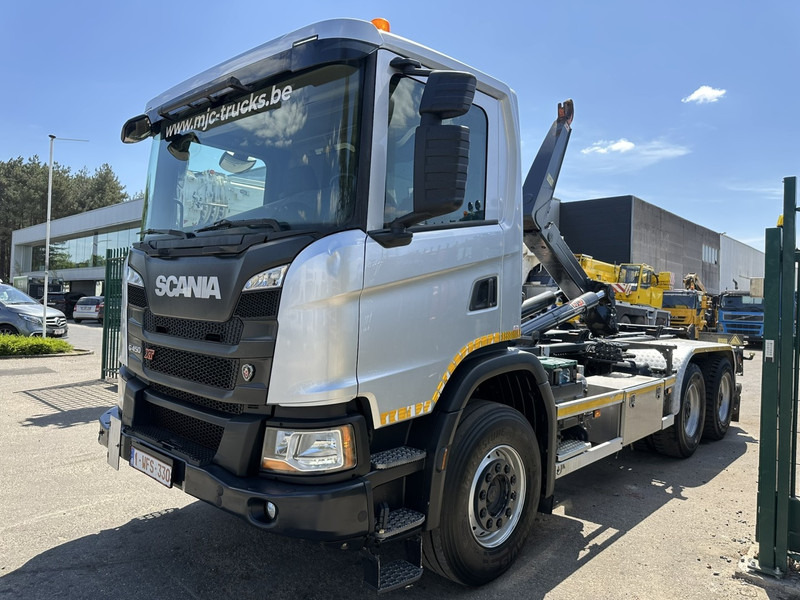 Scania G450 XT 6X4 AJK HAAKSYSTEEM 20T - 5760mm - WB 3m90 - HUB REDUCTION / STEEL SUSPENSION - EURO 6 - BE TRUCK - Konkstõstukiga veoauto: pilt 3 Scania G450 XT 6X4 AJK HAAKSYSTEEM 20T - 5760mm - WB 3m90 - HUB REDUCTION / STEEL SUSPENSION - EURO 6 - BE TRUCK - Konkstõstukiga veoauto: pilt 3