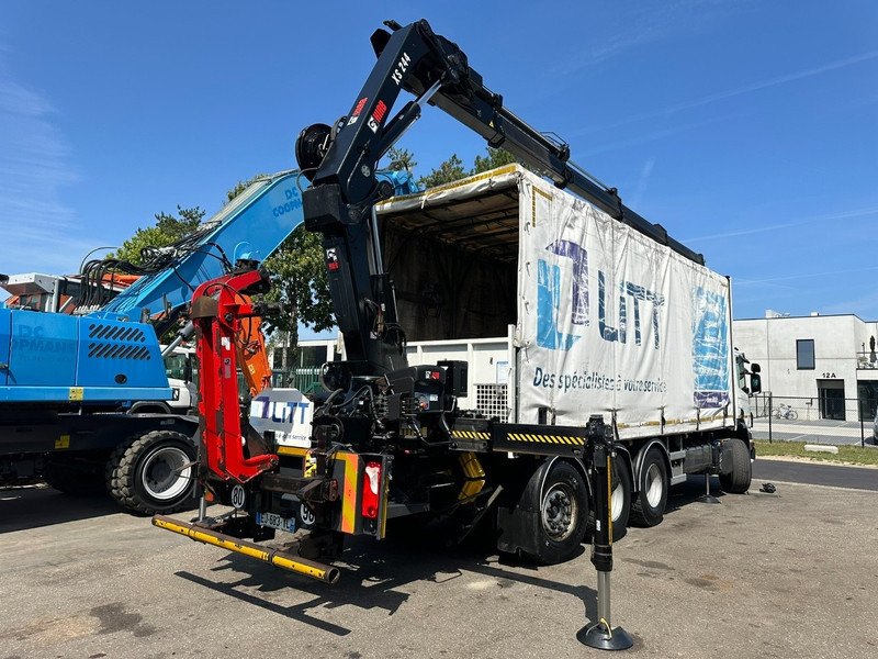 Scania P410 8x4 TRIDEM + CRANE HIAB 244 EP-4 HIDUO - RETARDER - LIFT + STEERING AXLE - *327.000km* - RADIO - Kraanaga veoauto: pilt 5 Scania P410 8x4 TRIDEM + CRANE HIAB 244 EP-4 HIDUO - RETARDER - LIFT + STEERING AXLE - *327.000km* - RADIO - Kraanaga veoauto: pilt 5