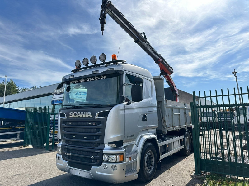 Scania R520 6x4 PRITSCHE + KRAN PALFINGER PK 15002 A - *ZSM + KIPPER* - RETARDER - *FULL AIR* - EUR 6 - BE TRUCK - Madelveok/ Platvormveok, Kraanaga veoauto: pilt 2 Scania R520 6x4 PRITSCHE + KRAN PALFINGER PK 15002 A - *ZSM + KIPPER* - RETARDER - *FULL AIR* - EUR 6 - BE TRUCK - Madelveok/ Platvormveok, Kraanaga veoauto: pilt 2