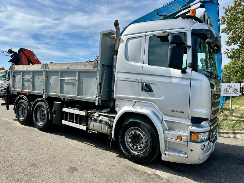 Scania R520 6x4 PRITSCHE + KRAN PALFINGER PK 15002 A - *ZSM + KIPPER* - RETARDER - *FULL AIR* - EUR 6 - BE TRUCK - Madelveok/ Platvormveok, Kraanaga veoauto: pilt 4 Scania R520 6x4 PRITSCHE + KRAN PALFINGER PK 15002 A - *ZSM + KIPPER* - RETARDER - *FULL AIR* - EUR 6 - BE TRUCK - Madelveok/ Platvormveok, Kraanaga veoauto: pilt 4