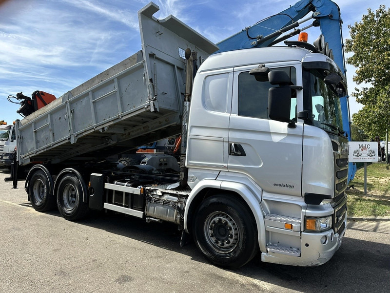 Scania R520 6x4 PRITSCHE + KRAN PALFINGER PK 15002 A - *ZSM + KIPPER* - RETARDER - *FULL AIR* - EUR 6 - BE TRUCK - Madelveok/ Platvormveok, Kraanaga veoauto: pilt 5 Scania R520 6x4 PRITSCHE + KRAN PALFINGER PK 15002 A - *ZSM + KIPPER* - RETARDER - *FULL AIR* - EUR 6 - BE TRUCK - Madelveok/ Platvormveok, Kraanaga veoauto: pilt 5