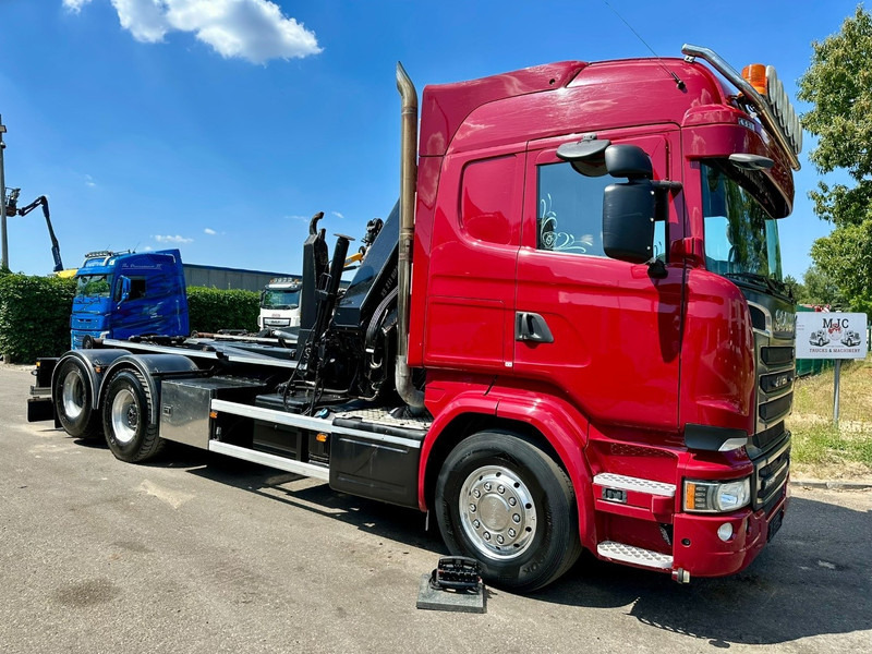 Scania R580 6X2 V8 HOOKLIFT + CRANE HIAB 211 E-4 HIPRO - ROTATOR - RETARDER - ALCOA ALU - RADIO - NL TRUCK - Konkstõstukiga veoauto, Kraanaga veoauto: pilt 2 Scania R580 6X2 V8 HOOKLIFT + CRANE HIAB 211 E-4 HIPRO - ROTATOR - RETARDER - ALCOA ALU - RADIO - NL TRUCK - Konkstõstukiga veoauto, Kraanaga veoauto: pilt 2
