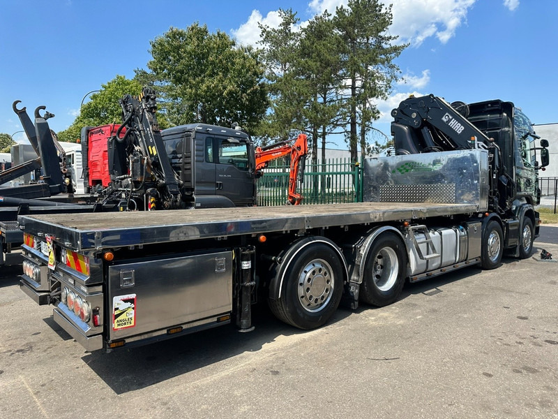 Kraanaga veoauto Scania R620 8x2 + CRANE HIAB 800 EP-5 HIPRO - RETARDER - LIFT/STEERING AXLE - HIGHLINE SLEEPER - LEATHER - ALCOA: pilt 6