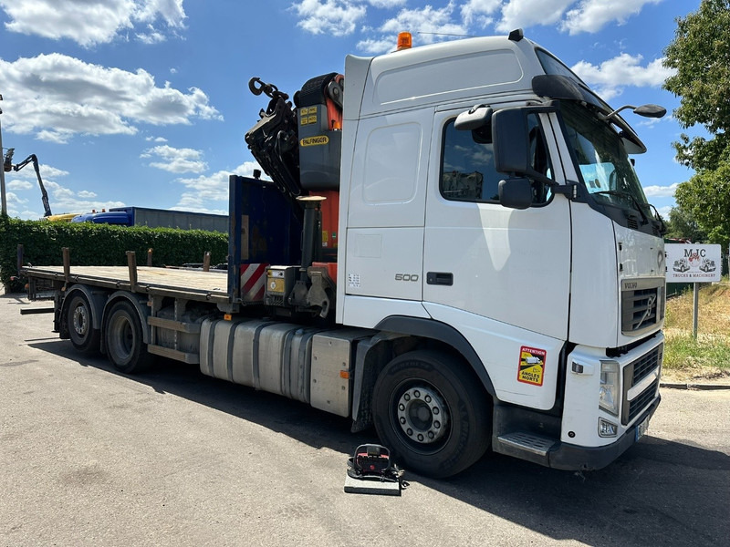 Volvo FH 500 6X2 + CRANE PALFINGER PK50002 E 6x - RETARDER - PLATFORM 6m20 - TWISTLOCKS 20' - 561.000km - EURO 5 - Kraanaga veoauto: pilt 2 Volvo FH 500 6X2 + CRANE PALFINGER PK50002 E 6x - RETARDER - PLATFORM 6m20 - TWISTLOCKS 20' - 561.000km - EURO 5 - Kraanaga veoauto: pilt 2
