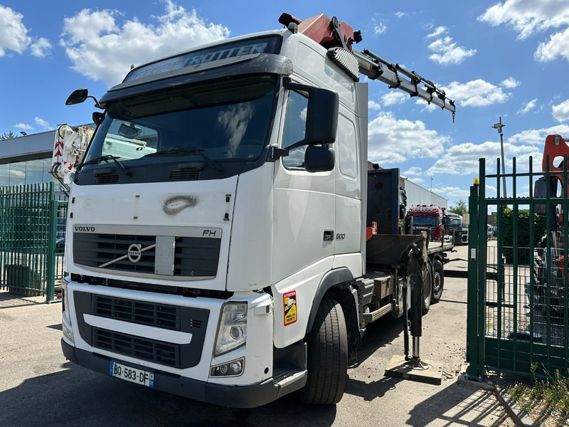 Volvo FH 500 6X2 + CRANE PALFINGER PK50002 E 6x - RETARDER - PLATFORM 6m20 - TWISTLOCKS 20' - 561.000km - EURO 5 - Kraanaga veoauto: pilt 3 Volvo FH 500 6X2 + CRANE PALFINGER PK50002 E 6x - RETARDER - PLATFORM 6m20 - TWISTLOCKS 20' - 561.000km - EURO 5 - Kraanaga veoauto: pilt 3