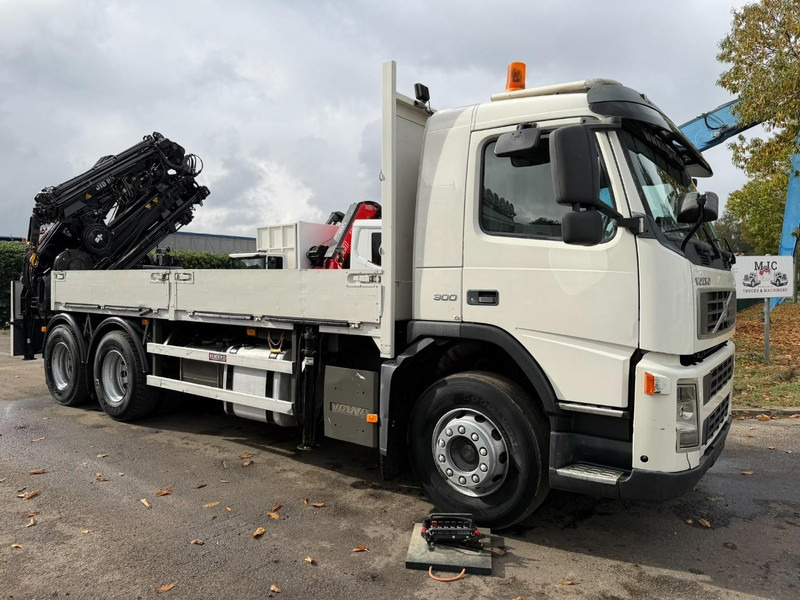 Volvo FM 300 6x4 + (25.8m!) PRITSCHE + KRAN HIAB 245 E-5 + JIB 65 X-3 + 2 ME - *228.000km* - MANUAL - A/C - EURO 3 - BELGIAN TRUCK - Madelveok/ Platvormveok, Kraanaga veoauto: pilt 1 Volvo FM 300 6x4 + (25.8m!) PRITSCHE + KRAN HIAB 245 E-5 + JIB 65 X-3 + 2 ME - *228.000km* - MANUAL - A/C - EURO 3 - BELGIAN TRUCK - Madelveok/ Platvormveok, Kraanaga veoauto: pilt 1
