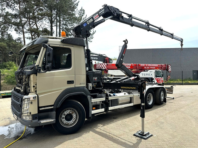 Volvo FM 370 6x2 HOOKLIFT 21T + CRANE HIAB 144 E-4 HIDUO - ENGINE / GEARBOX OK - CHASSIS OK - RUNNING + DRIVING - BE TRUCK - Konkstõstukiga veoauto, Kraanaga veoauto: pilt 2 Volvo FM 370 6x2 HOOKLIFT 21T + CRANE HIAB 144 E-4 HIDUO - ENGINE / GEARBOX OK - CHASSIS OK - RUNNING + DRIVING - BE TRUCK - Konkstõstukiga veoauto, Kraanaga veoauto: pilt 2