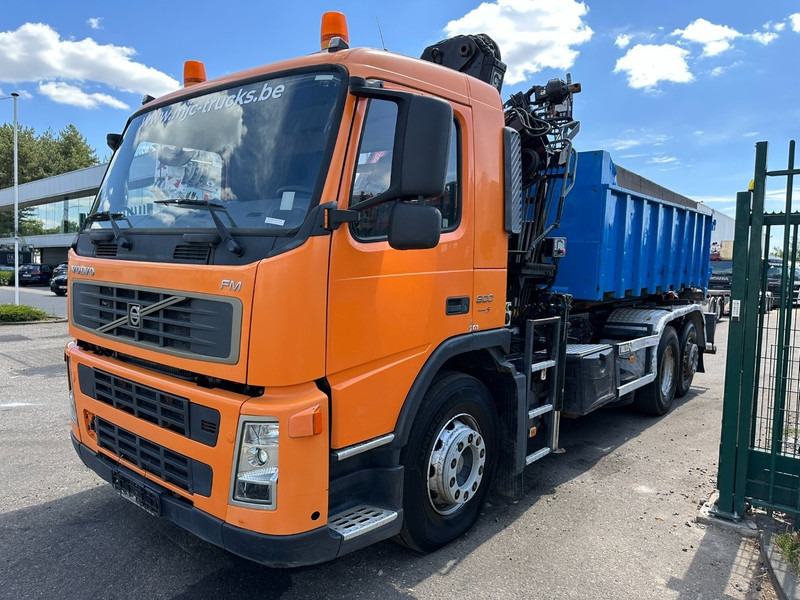 Volvo FM9-300 6x2 HOOKLIFT + HIAB 122 B-2 CL + ROTATOR - LIFT + STEERING AXLE - A/C - EURO 5 - INCL. CONTAINER - BE TRUCK - Konkstõstukiga veoauto, Kraanaga veoauto: pilt 3 Volvo FM9-300 6x2 HOOKLIFT + HIAB 122 B-2 CL + ROTATOR - LIFT + STEERING AXLE - A/C - EURO 5 - INCL. CONTAINER - BE TRUCK - Konkstõstukiga veoauto, Kraanaga veoauto: pilt 3