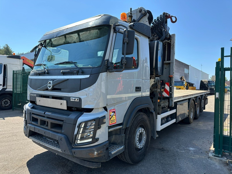 Volvo FMX 330 8x4 TRIDEM + CRANE EFFER 265 / 6S - PLATFORM 7m50 - EURO 6 - RADIO - *473.000km* - TÜV 05/2026 - BE TRUCK - Kraanaga veoauto: pilt 3 Volvo FMX 330 8x4 TRIDEM + CRANE EFFER 265 / 6S - PLATFORM 7m50 - EURO 6 - RADIO - *473.000km* - TÜV 05/2026 - BE TRUCK - Kraanaga veoauto: pilt 3
