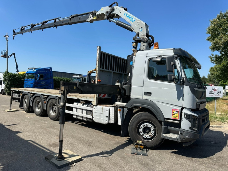 Volvo FMX 330 8x4 TRIDEM PRITSCHE + KRAN EFFER 265 / 6S - PLATFORM 7m50 - EURO 6 - RADIO - *473.000km* - TÜV 05/2026 - BE TRUCK - Kraanaga veoauto: pilt 2 Volvo FMX 330 8x4 TRIDEM PRITSCHE + KRAN EFFER 265 / 6S - PLATFORM 7m50 - EURO 6 - RADIO - *473.000km* - TÜV 05/2026 - BE TRUCK - Kraanaga veoauto: pilt 2
