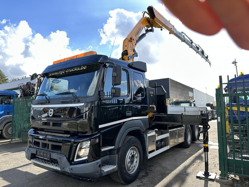 Volvo FMX 370 6x2 PLATFORM 6M35 + CRANE EFFER 215/6S -*127.000km* - LIFT AXLE - DOUBLE WHEELS - I SHIFT - EURO 6 - BE PAPERS - Kraanaga veoauto: pilt 5 Volvo FMX 370 6x2 PLATFORM 6M35 + CRANE EFFER 215/6S -*127.000km* - LIFT AXLE - DOUBLE WHEELS - I SHIFT - EURO 6 - BE PAPERS - Kraanaga veoauto: pilt 5