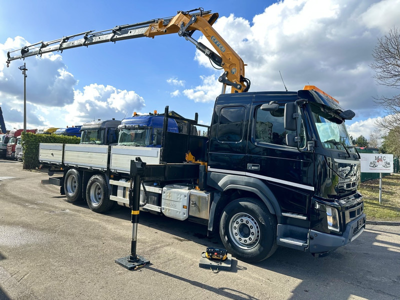 Volvo FMX 370 6x2 PRITSCHE 6M35 + KRAN EFFER 215/6S -*127.000km* - LIFT AXLE - DOUBLE WHEELS - I SHIFT - EURO 6 - BE PAPERS - Madelveok/ Platvormveok, Kraanaga veoauto: pilt 2 Volvo FMX 370 6x2 PRITSCHE 6M35 + KRAN EFFER 215/6S -*127.000km* - LIFT AXLE - DOUBLE WHEELS - I SHIFT - EURO 6 - BE PAPERS - Madelveok/ Platvormveok, Kraanaga veoauto: pilt 2