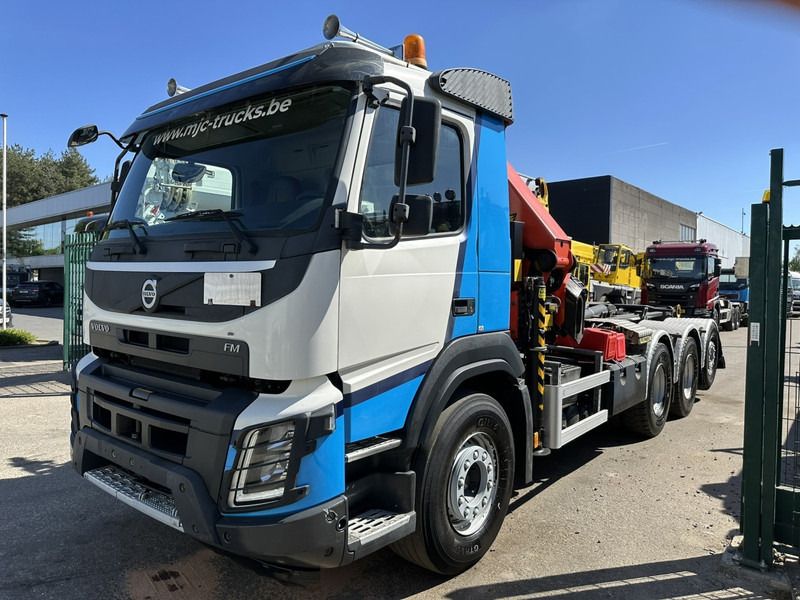Volvo FMX 460 8x4 TRIDEM HOOKLIFT + CRANE PK 23002 SH + GRABBER / ROTATOR - EURO 6 - LIFT + STEERING AXLE - *374.000km* - EXT BUMPER - Konkstõstukiga veoauto, Kraanaga veoauto: pilt 3 Volvo FMX 460 8x4 TRIDEM HOOKLIFT + CRANE PK 23002 SH + GRABBER / ROTATOR - EURO 6 - LIFT + STEERING AXLE - *374.000km* - EXT BUMPER - Konkstõstukiga veoauto, Kraanaga veoauto: pilt 3