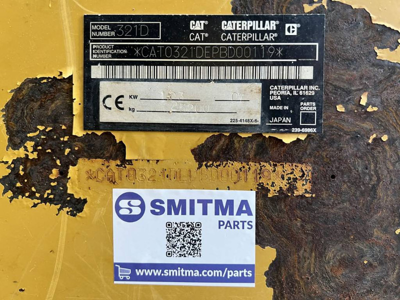 Cat 321D LCR - Lintekskavaator: pilt 3 Cat 321D LCR - Lintekskavaator: pilt 3