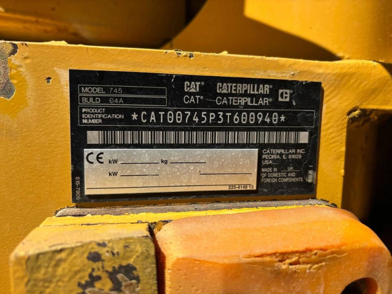 Cat 745 04A - Liigendkallur: pilt 4 Cat 745 04A - Liigendkallur: pilt 4