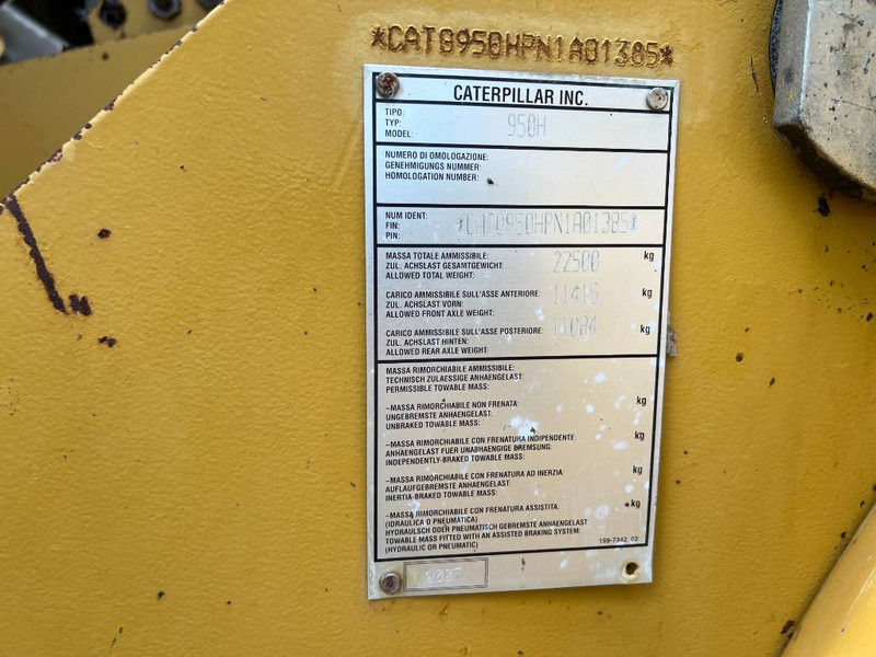 Rataslaadur Cat 950H - Full Steering: pilt 18