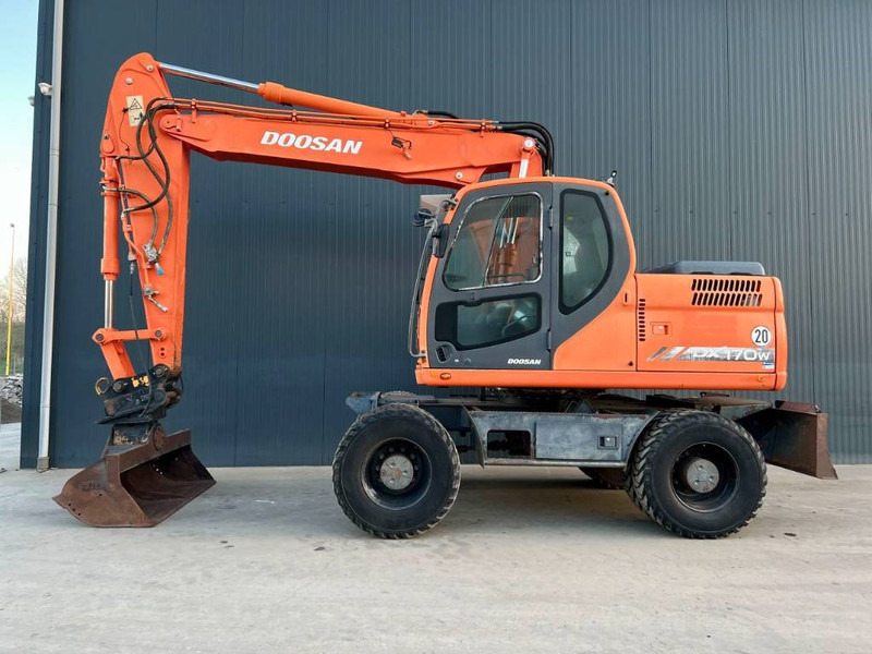Doosan DX170W - Ratastel ekskavaator: pilt 3 Doosan DX170W - Ratastel ekskavaator: pilt 3