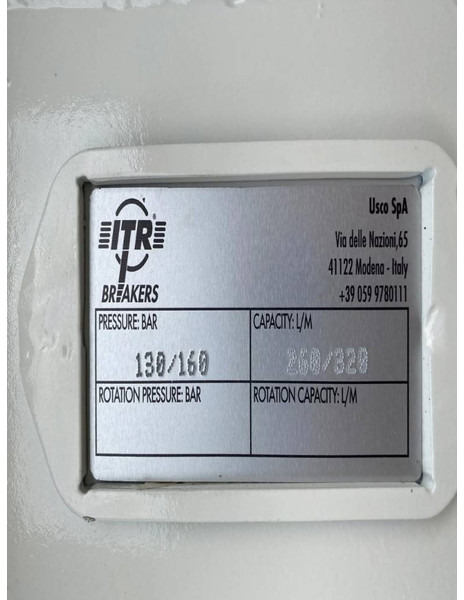 ITR UNH162 - Hüdrauliline haamer - Ehitusmasinad: pilt 2 ITR UNH162 - Hüdrauliline haamer - Ehitusmasinad: pilt 2