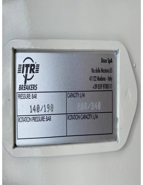 ITR UNH177 - Hüdrauliline haamer - Ehitusmasinad: pilt 4 ITR UNH177 - Hüdrauliline haamer - Ehitusmasinad: pilt 4