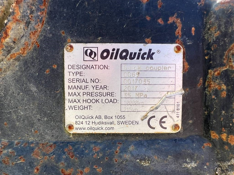 OilQuick OQ65 - M314F / M316F / M318F - Kiirühendus - Ehitusmasinad: pilt 4 OilQuick OQ65 - M314F / M316F / M318F - Kiirühendus - Ehitusmasinad: pilt 4
