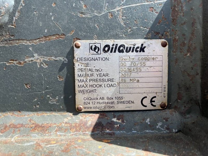 OilQuick OQ70/55 - EC210 / EC220 - Kiirühendus - Ehitusmasinad: pilt 5 OilQuick OQ70/55 - EC210 / EC220 - Kiirühendus - Ehitusmasinad: pilt 5