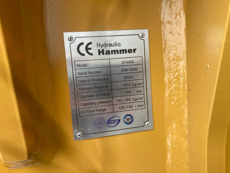 Smitma S140 / Caterpillar 320 / 323 - Volvo EC210 - Hüdrauliline haamer - Ehitusmasinad: pilt 5 Smitma S140 / Caterpillar 320 / 323 - Volvo EC210 - Hüdrauliline haamer - Ehitusmasinad: pilt 5