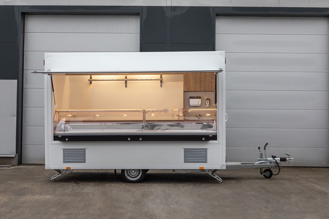 Bannert Butcher's Trailer, Imbiss, Anhänger, Meat - Toitlustus haagis: pilt 3 Bannert Butcher's Trailer, Imbiss, Anhänger, Meat - Toitlustus haagis: pilt 3