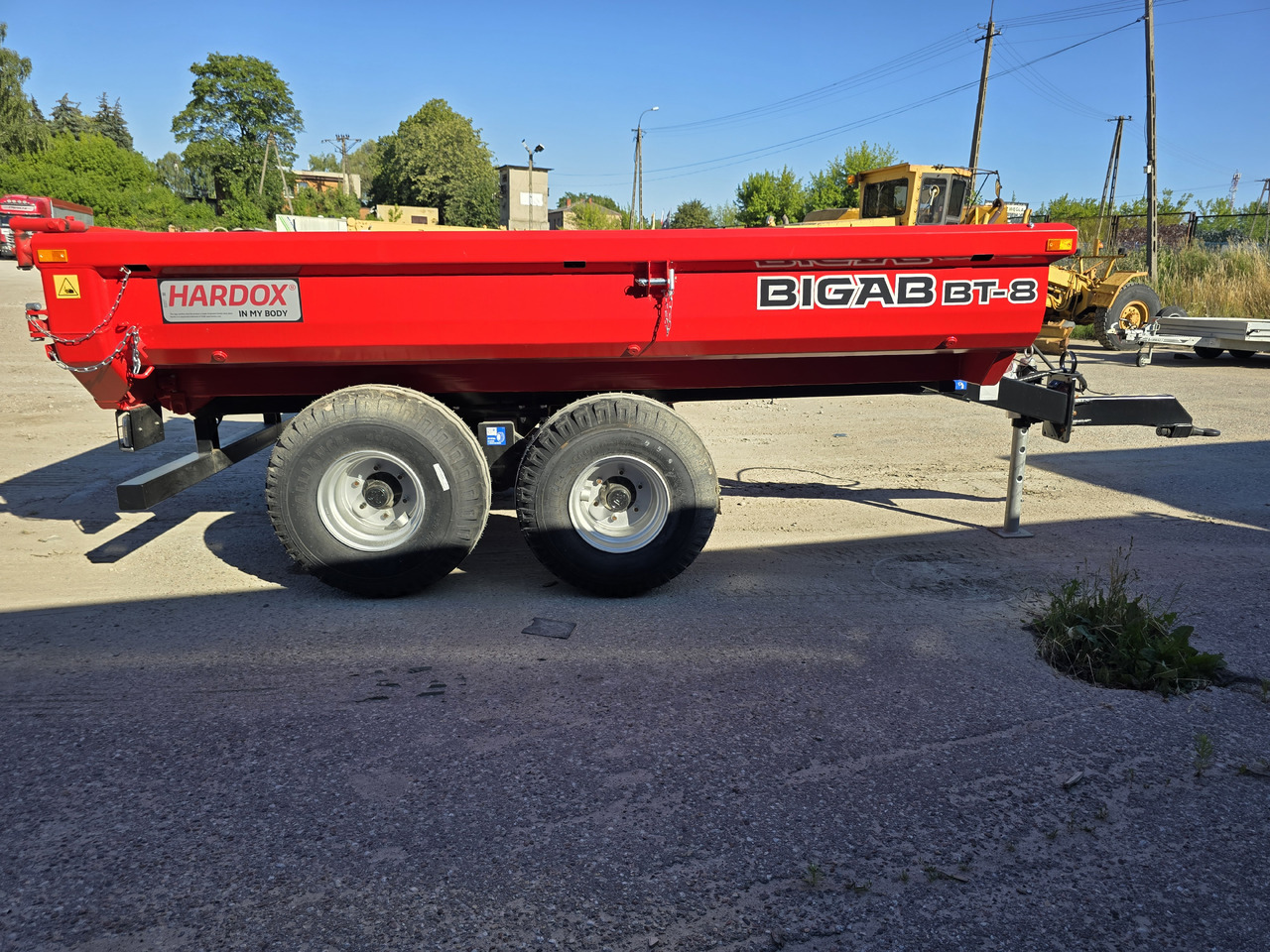 BIGAB BT-8 HARDOX - Põllutöö tõstuk-järelhaagis/ Kallur: pilt 5 BIGAB BT-8 HARDOX - Põllutöö tõstuk-järelhaagis/ Kallur: pilt 5