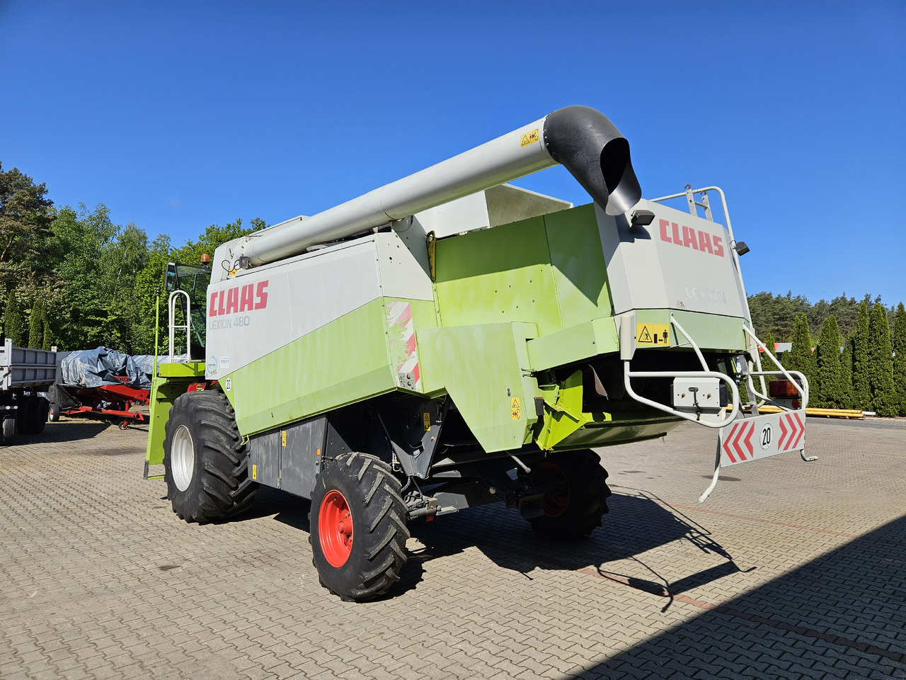 Claas Lexion 480 - Kombain: pilt 4 Claas Lexion 480 - Kombain: pilt 4