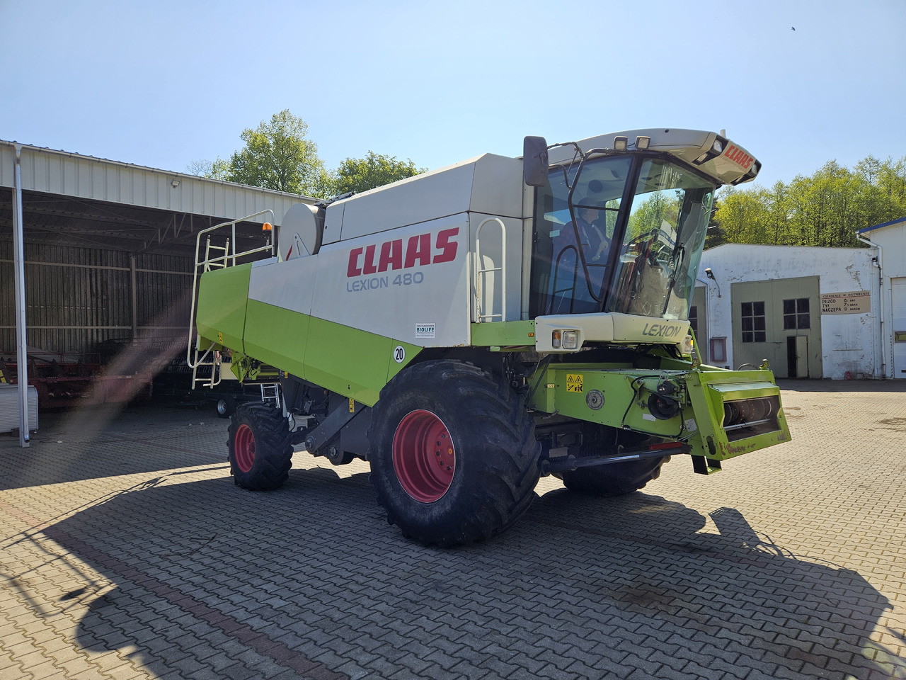 Claas Lexion 480 - Kombain: pilt 1 Claas Lexion 480 - Kombain: pilt 1