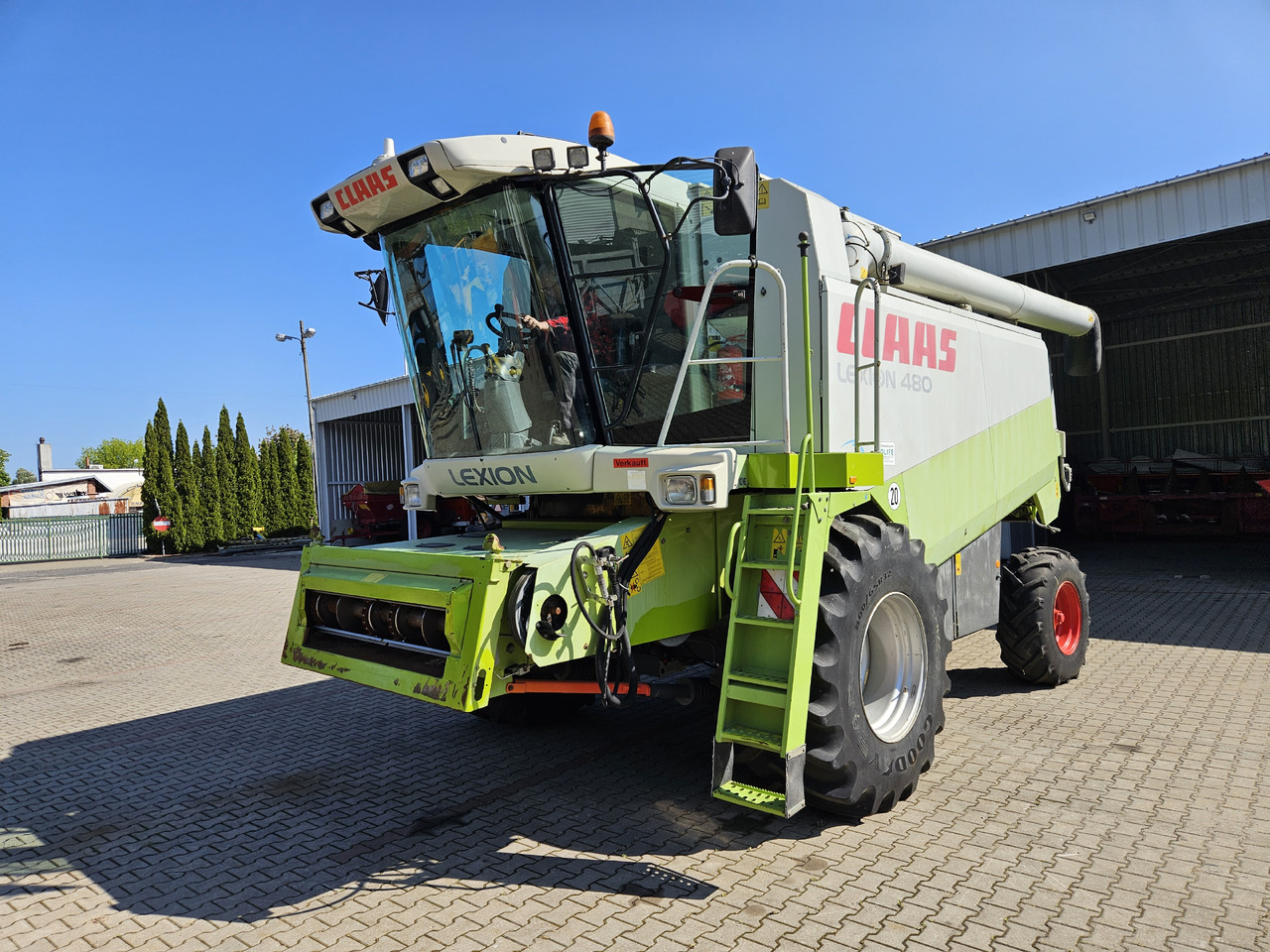 Claas Lexion 480 - Kombain: pilt 2 Claas Lexion 480 - Kombain: pilt 2