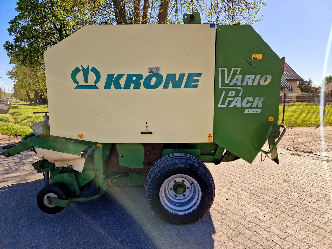 Heinapress, ümmargune KRONE Vario Pack 1500: pilt 1
