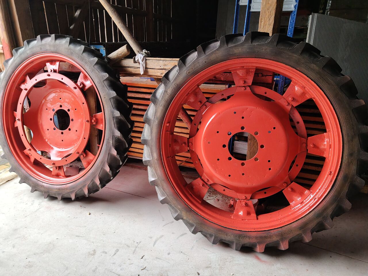Kleber, Taurus 11.2 R32 (270/95 R32), 9.5 R48 - Komplektne ratas - Põllutööseade: pilt 5 Kleber, Taurus 11.2 R32 (270/95 R32), 9.5 R48 - Komplektne ratas - Põllutööseade: pilt 5