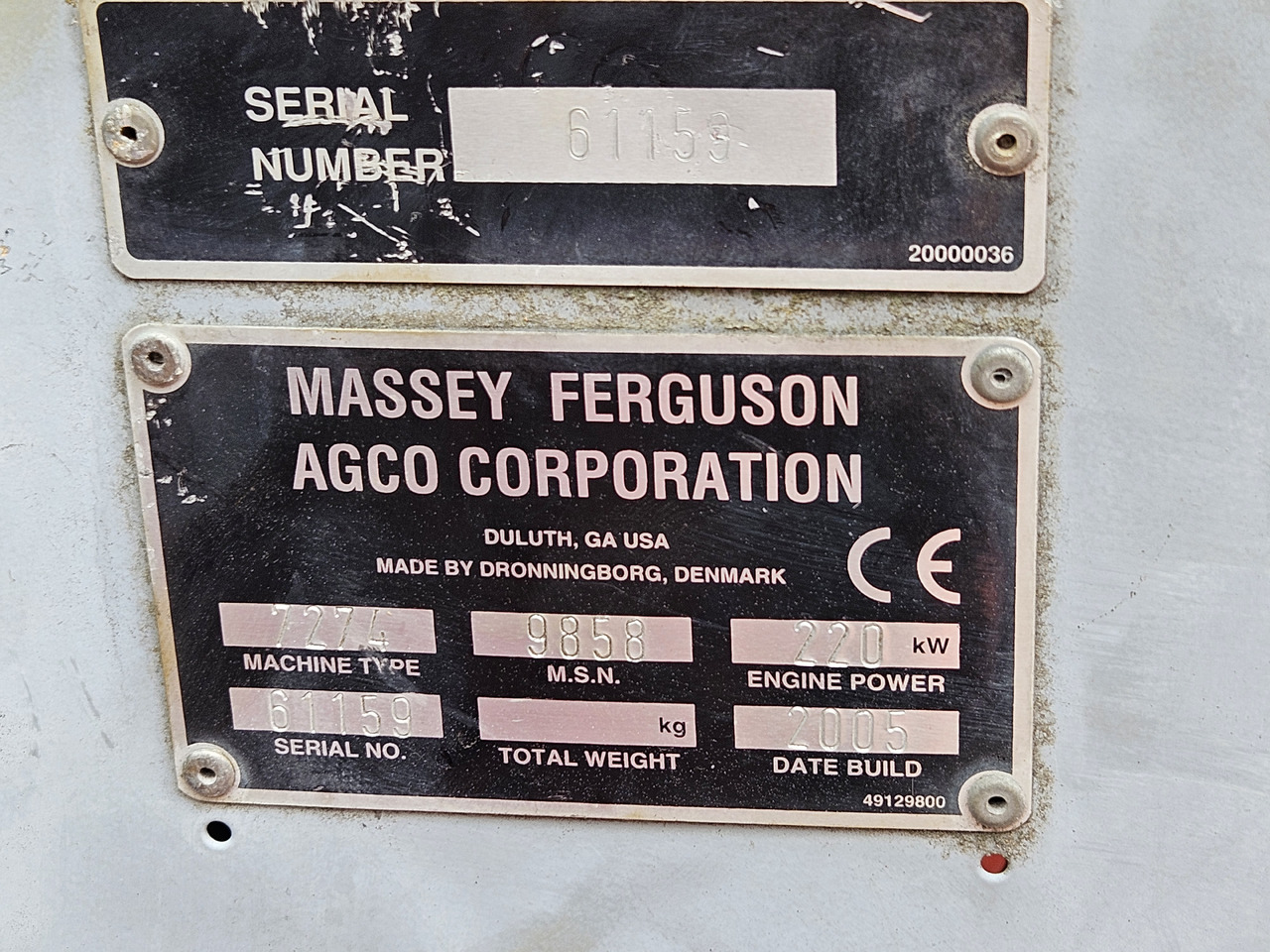 Massey Ferguson Cerea - Kombain: pilt 5 Massey Ferguson Cerea - Kombain: pilt 5